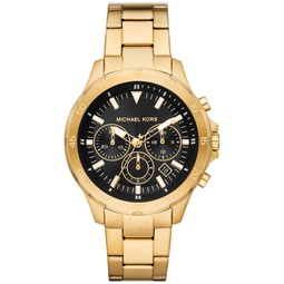 Mens Greyson Chronograph Gold-Tone Stainless Steel Watch 43mm