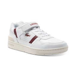 Mens T-Clip Velcro Leather Sneakers
