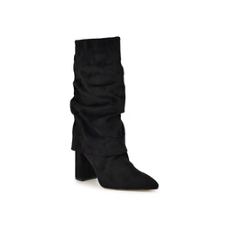 Womens Francis Fold Over Cuff Dress Boots