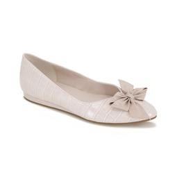 Womens Lily Bow Ballet Flats