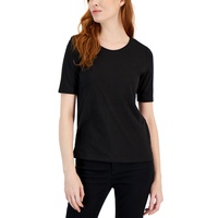Womens Scoop-Neck Short-Sleeve T-Shirt