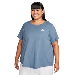 Plus Size Active Sportswear Club Essentials Short-Sleeve T-Shirt