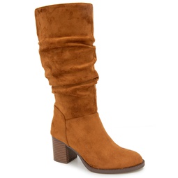Womens Sonia Slouch Round Toe Boots