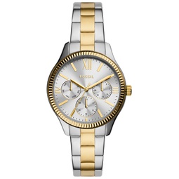 Womens Rye Multifunction Two-Tone Stainless Steel Watch 36mm