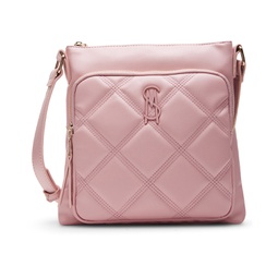 Fabb Quilted North South Crossbody