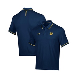 Mens Navy Notre Dame Fighting Irish T2 Tipped Performance Polo Shirt