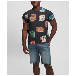Mens Stamp Collection Short Sleeve T-shirt