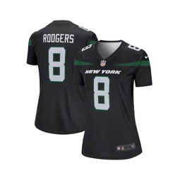 Womens Aaron Rodgers Stealth Black New York Jets Alternate Legend Player Jersey
