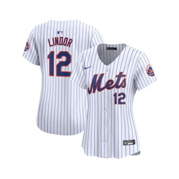 Womens Francisco Lindor White New York Mets Home Limited Player Jersey