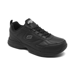 Mens Work Relaxed Fit Dighton Slip-Resistant Wide Width Casual Work Sneakers from Finish Line