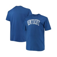Mens Royal Kentucky Wildcats Big and Tall Arch Team Logo T-shirt