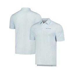Mens Light Blue The Players Omni-Shade Clubhead Polo
