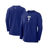 Mens Royal Texas Rangers Authentic Collection Player Performance Pullover Sweatshirt