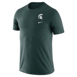 Nike Michigan State Spartans Mens Dri-Fit Cotton DNA T-Shirt