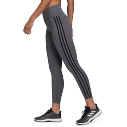 Womens 3-Stripe Workout 7/8 Length Leggings