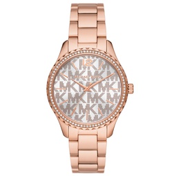 Womens Layton Rose Gold-Tone Stainless Steel Bracelet Watch 38mm