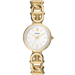 Womens Carlie Three-Hand Gold-Tone Stainless Steel Watch 30mm
