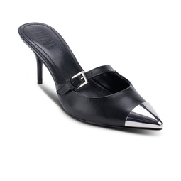 Womens Kynlee Pointed-Toe Slip-On Pumps