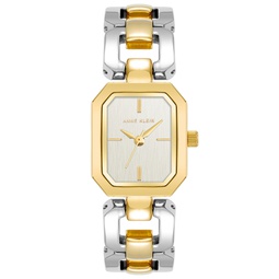 Womens Two-Tone Alloy Watch 22mm x 38.5mm