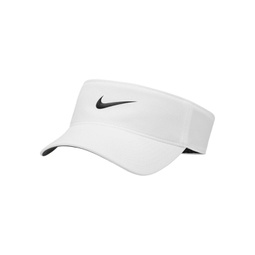 Mens and Womens White Ace Performance Adjustable Visor