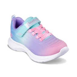 Little Girls Jumpsters 2.0 - Blurred Dreams Adjustable Strap Casual Sneakers from Finish Line