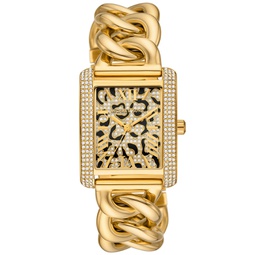 Womens Emery Three-Hand Gold-Tone Stainless Steel Watch 40 x 31mm