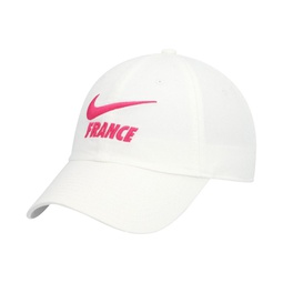 Womens White France National Team Campus Adjustable Hat