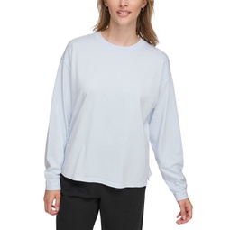 Womens Long-Sleeve Crewneck T-Shirt