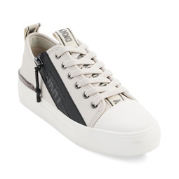 Womens Chaney Lace-Up Zipper Sneakers