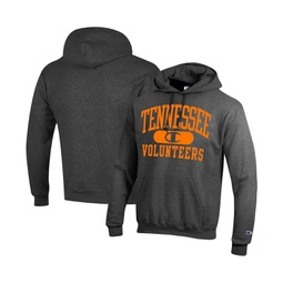 Mens Heather Gray Tennessee Volunteers Arch Pill Pullover Hoodie