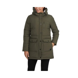 Womens Jasper Hooded Jacket with Patch Pockets