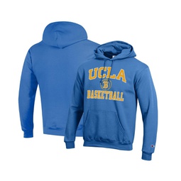 Mens Blue UCLA Bruins Basketball Icon Powerblend Pullover Hoodie