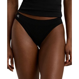 Womens Seamless Stretch Jersey Bikini Brief Underwear 4L0011