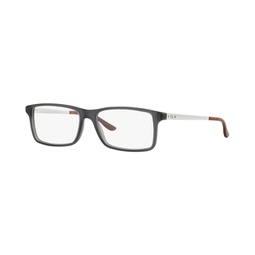 RL6128 Mens Rectangle Eyeglasses