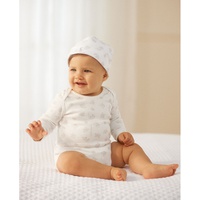 Baby Boys Bear-Print Organic Cotton Bodysuit