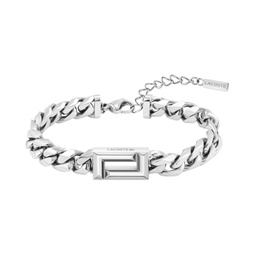 Mens Stainless Steel Curb Chain Bracelet