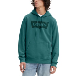 Mens Standard-Fit Logo French Terry Hoodie