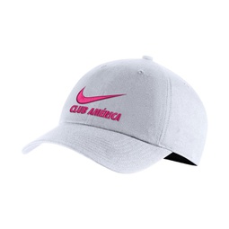 Womens White Club America Campus Adjustable Hat