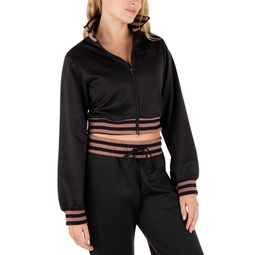 Juniors Cropped Track Jacket
