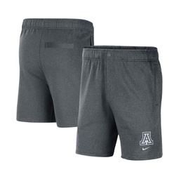 Mens Gray Arizona Wildcats Fleece Shorts