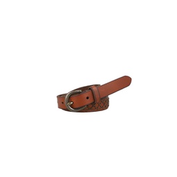Womens 18mm Micro Stud Leather Belt