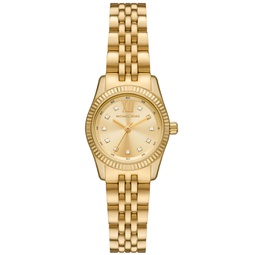 Womens Lexington Three-Hand Gold-Tone Stainless Steel Watch 26mm