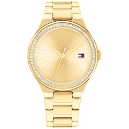 Womens Quartz Gold-Tone Stainless Steel Watch 36mm