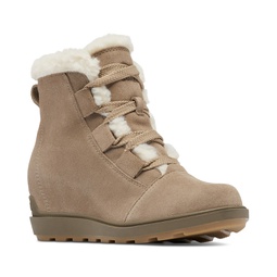 Womens Evie II Cozy Lace-Up Booties