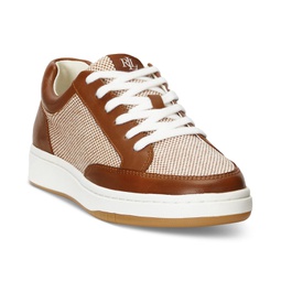 Womens Hailey Low-Top Lace-Up Sneakers