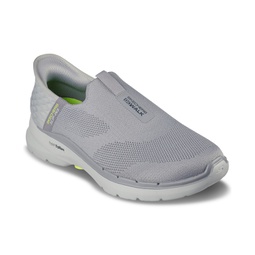 Mens Slip-Ins- Go Walk 6 - Easy On Casual Wide-Width Walking Sneakers from Finish Line