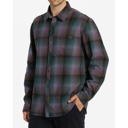 Mens Coastline Long Sleeve Flannel Shirt