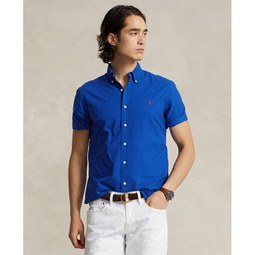 Mens Classic-Fit Garment-Dyed Oxford Shirt