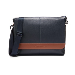 Triboro Small Leather Messenger Bag