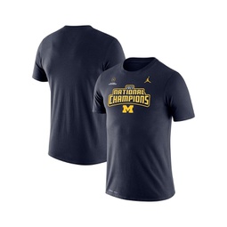 Mens Brand Navy Michigan Wolverines College Football Playoff 2023 National Champions Legend Performance T-shirt